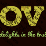 Love delights in the truth